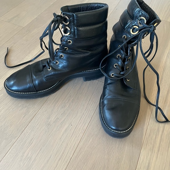 Stuart Weitzman combat boot - Picture 2 of 8